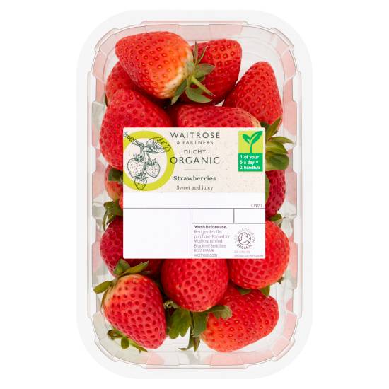 Waitrose & Partners Duchy Organic Strawberries