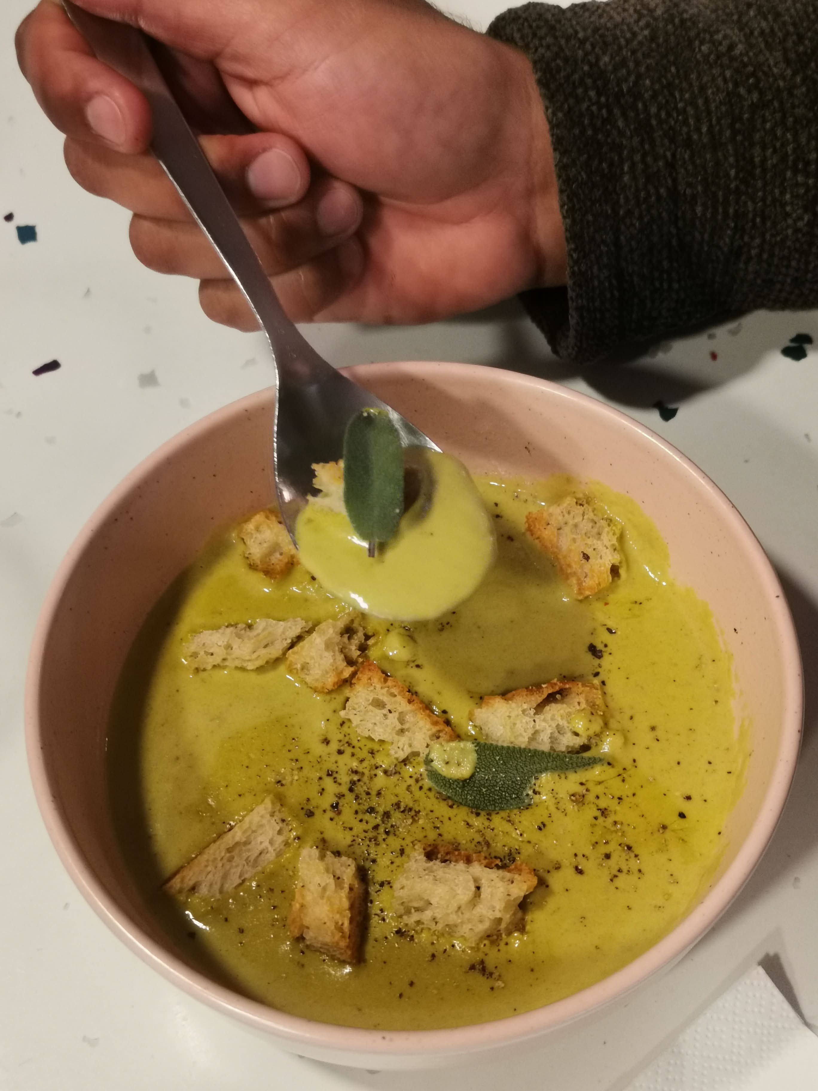 Velouté de pot-au-feu