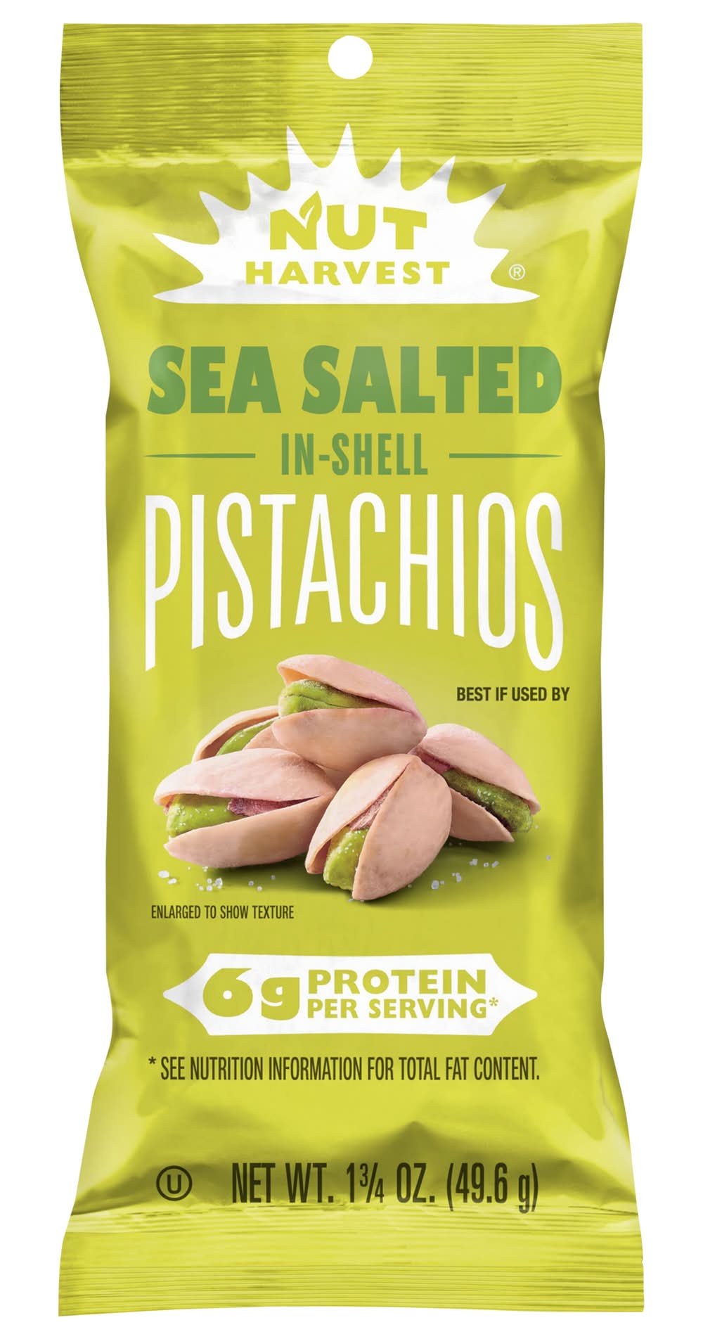 Nut Harvest In Shell Pistachios, Sea Salted (1.75 oz)