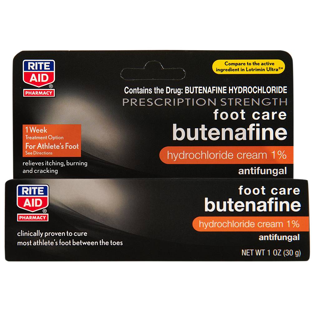 Rite Aid Prescription Strength Foot Care Butenafine Cream (1 oz)