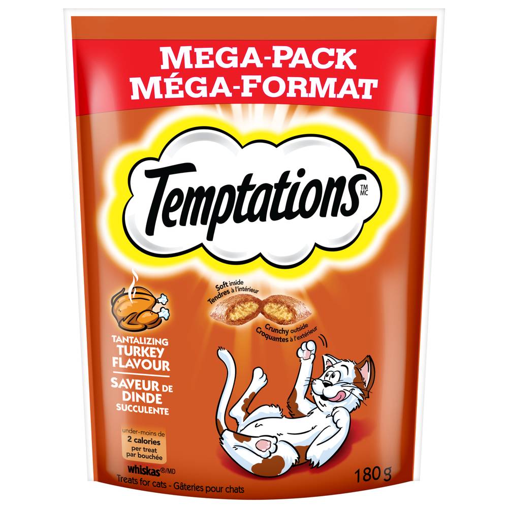 Whiskas Temptations Holiday Turkey Cat Treats (180 g)