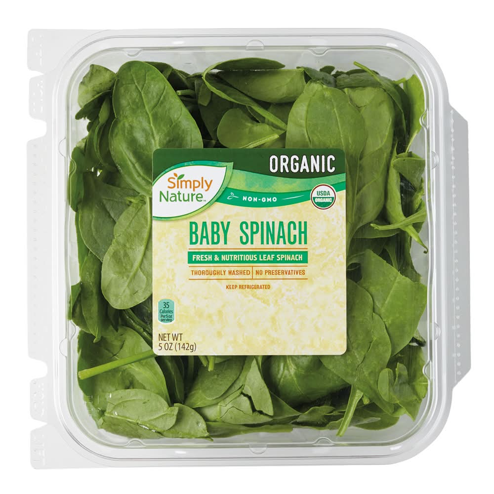 Simply Nature Organic Baby Spinach