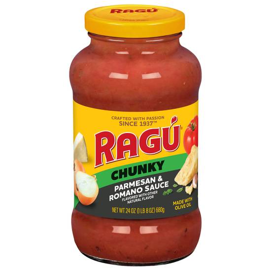 Ragú Chunky Parmesan and Romano Sauce