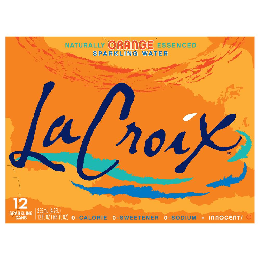 LaCroix Orange Sparkling Water (12 x 12 fl oz)