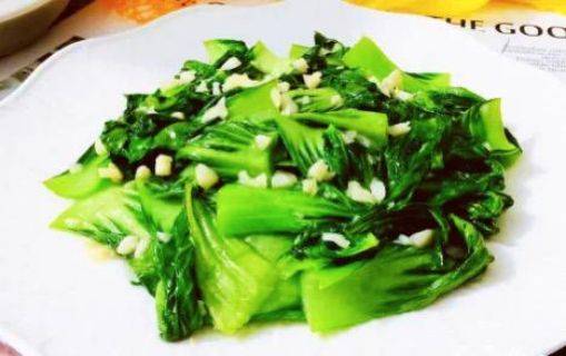 V1. Bok Choy With Garlic V1.蒜蓉青菜