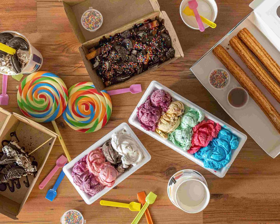 Dessert wonderland churro & cheesecake on a stick central Menu Takeaway