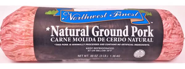 Northwest Finest Natural Ground Pork (3 lbs)