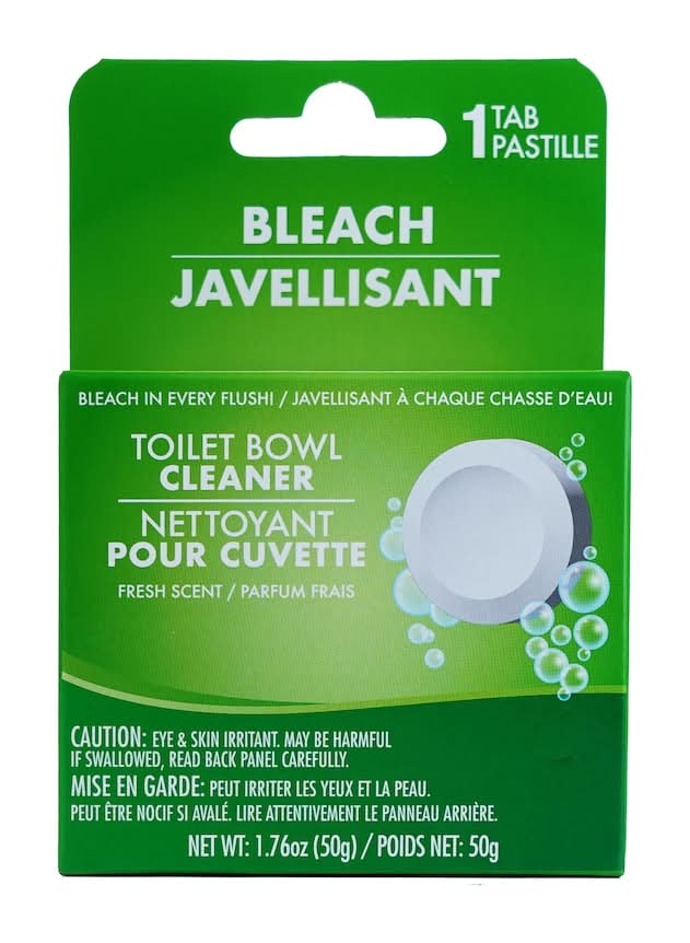 The Home Store(TM) Toilet Bowl Cleaner Bleach Tablets, Fresh (1.76 oz)