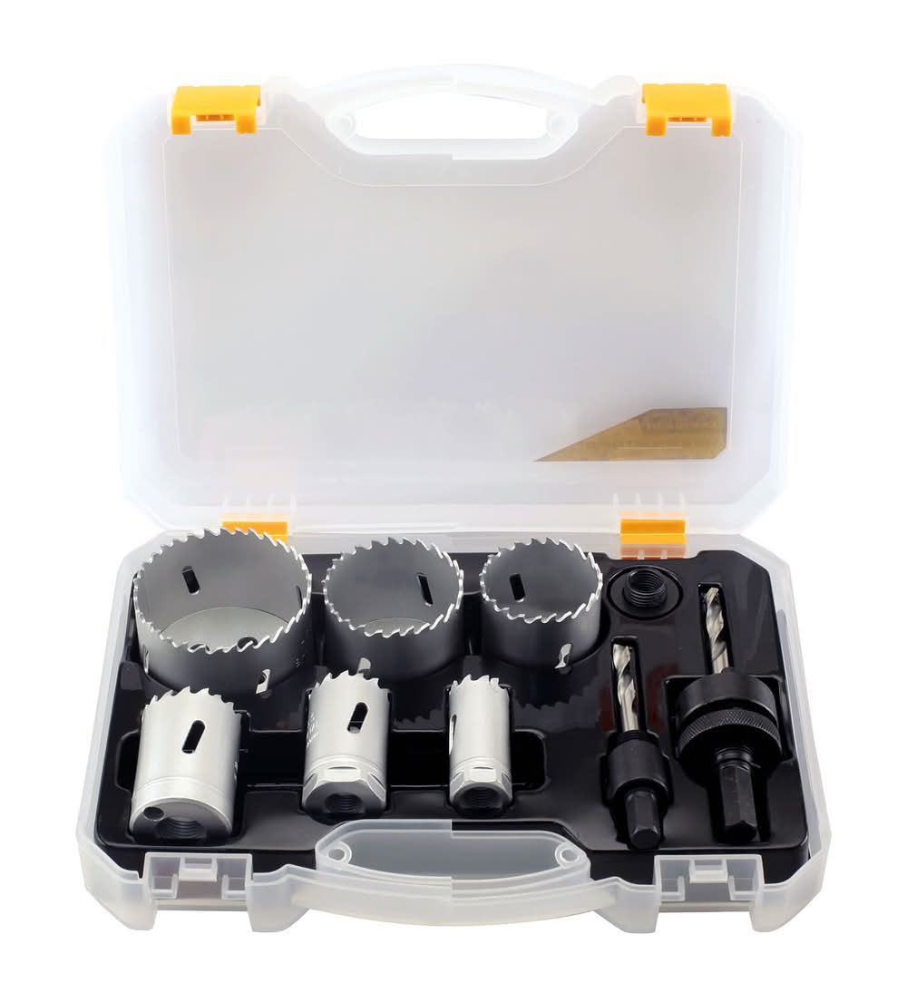 Craftright 9 Piece Bi-Metal Holesaw Set