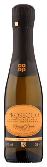 Co-op Irresistible Special Cuvée Prosecco Wine (200ml)
