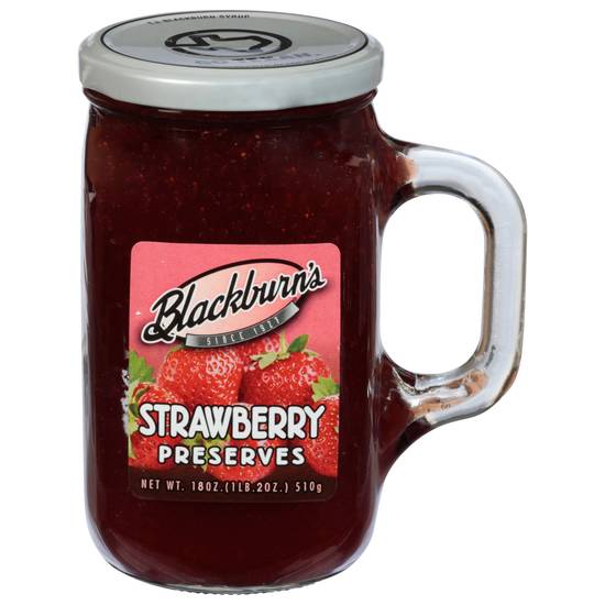 Blackburn's Strawberry Preserves (18 oz)