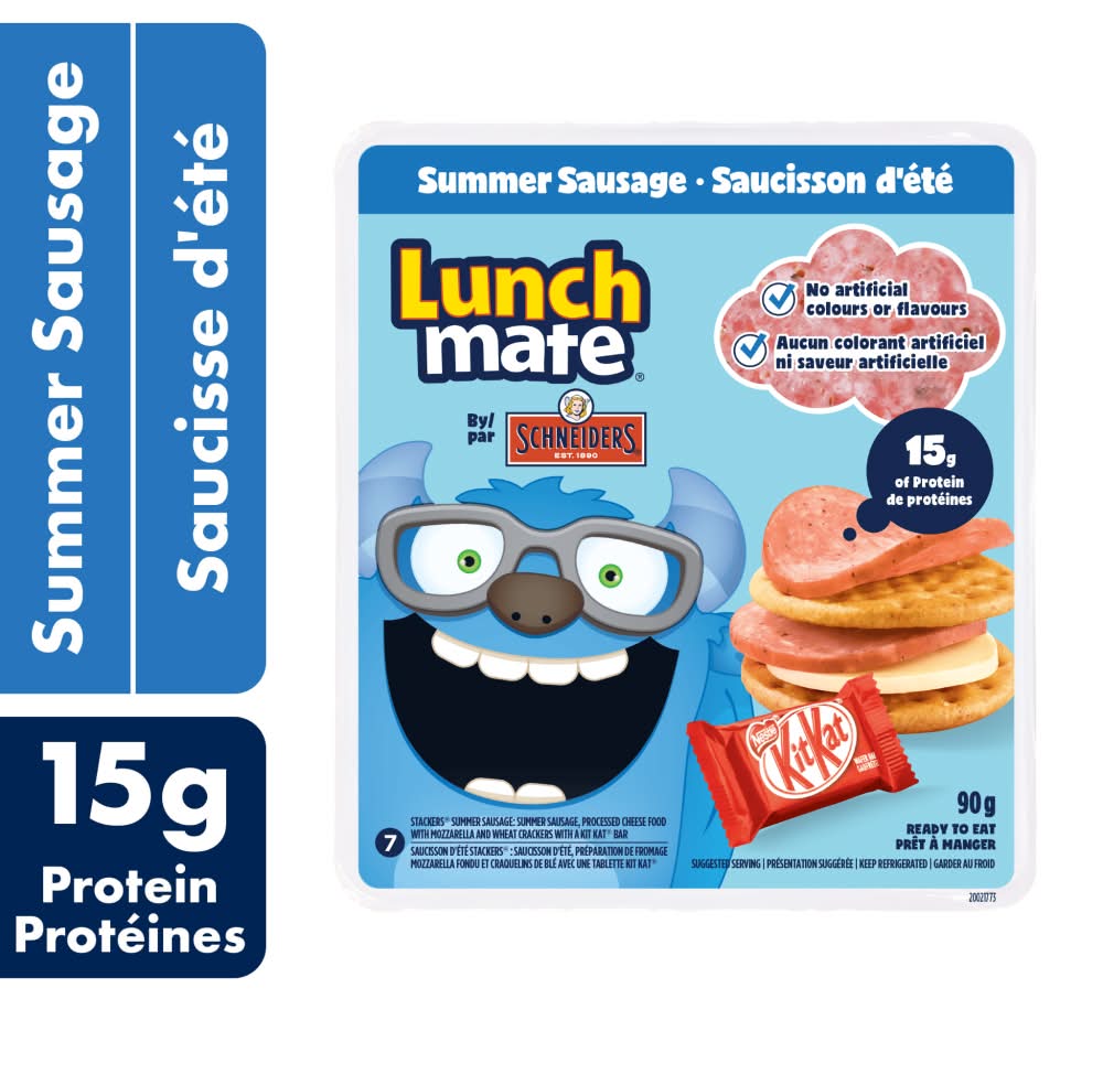 Schneiders Summer Sausage Lunch Kit (90 g)