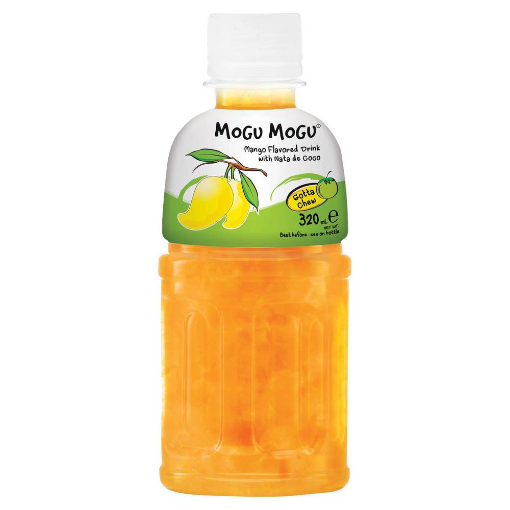 Mogu Mogu Mango Flavored Drink with Nata De Coco 320ml