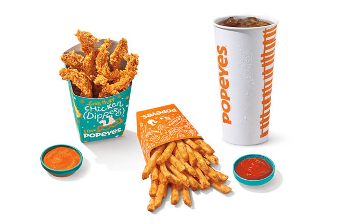 Chicken Dippers Combo