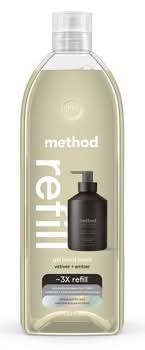 Method Gel Hand Wash Refill, Vetiver-Amber (34 fl oz)