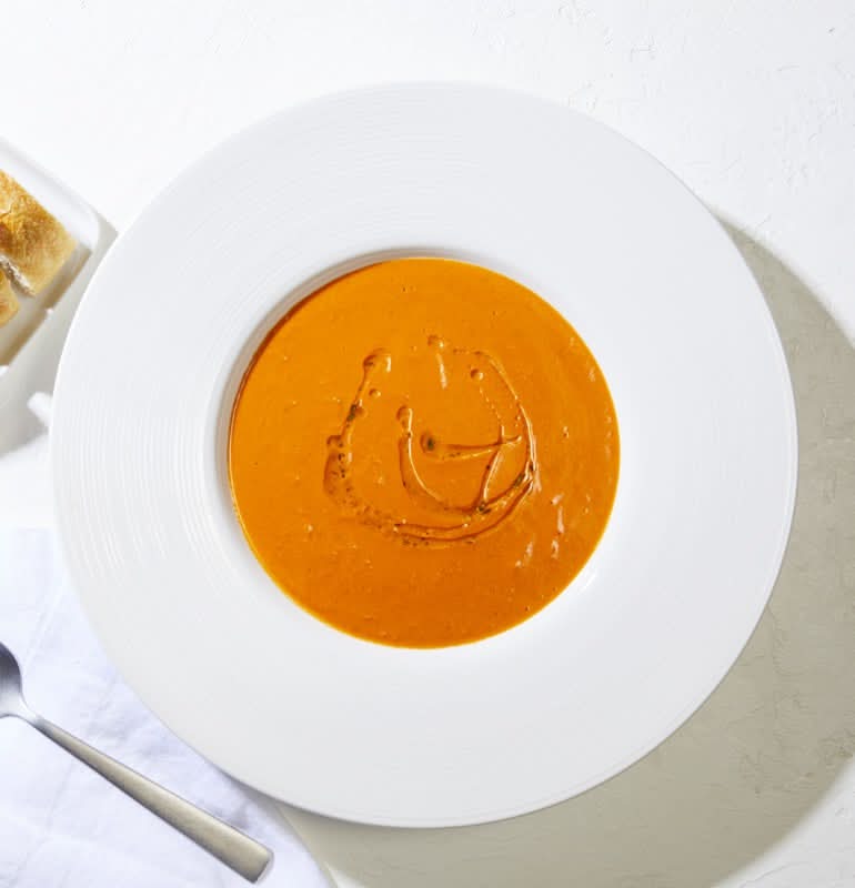 TOMATO BASIL BISQUE