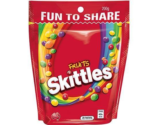 Skittles Fruit Family Bag 200g