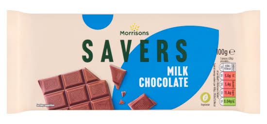 Morrisons Savers Milk Chocolate