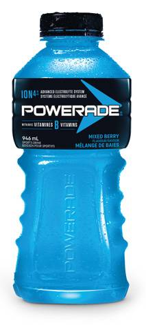 Powerade Sports Drink, Mixed Berry (946 ml)
