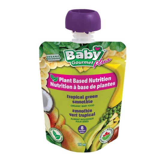 Baby Gourmet Tropical Green Smoothie (116 ml)