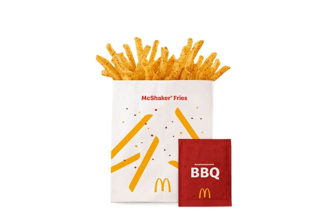 MOYENNE MCSHAKER® FRIES BBQ