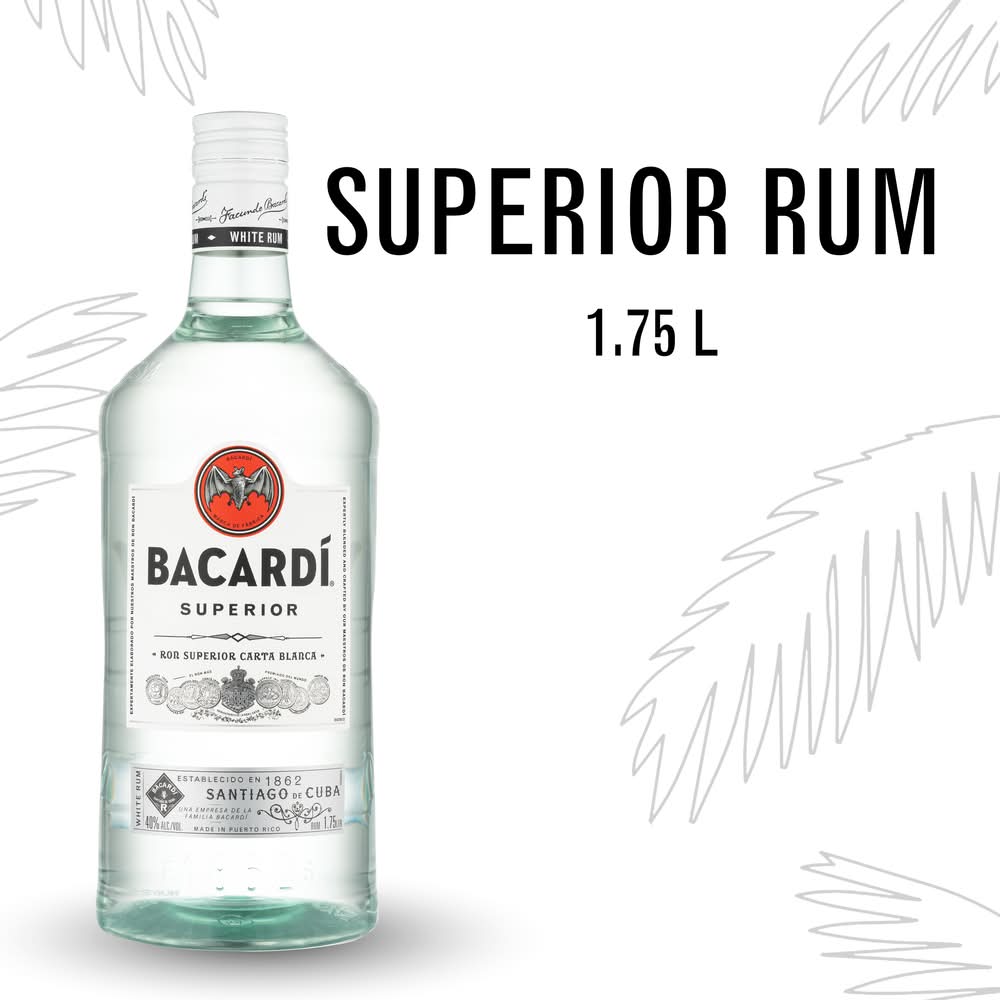 Bacardí Superior White Rum (1.75 L)