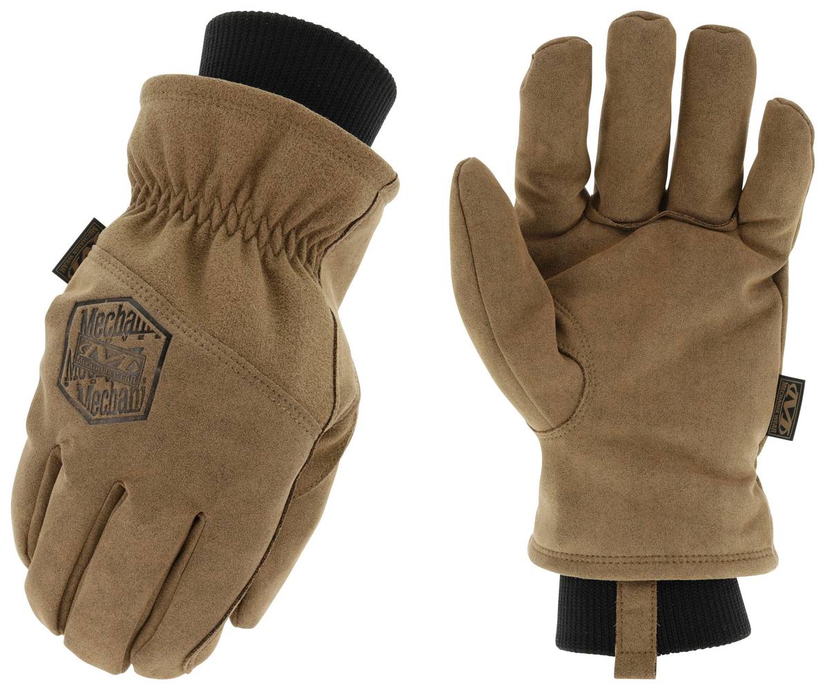 MECHANIX WEAR Large Brown Synthetic Leather Cold Weather Gloves, (1-Pair) | TEMP-CWKID-07-010