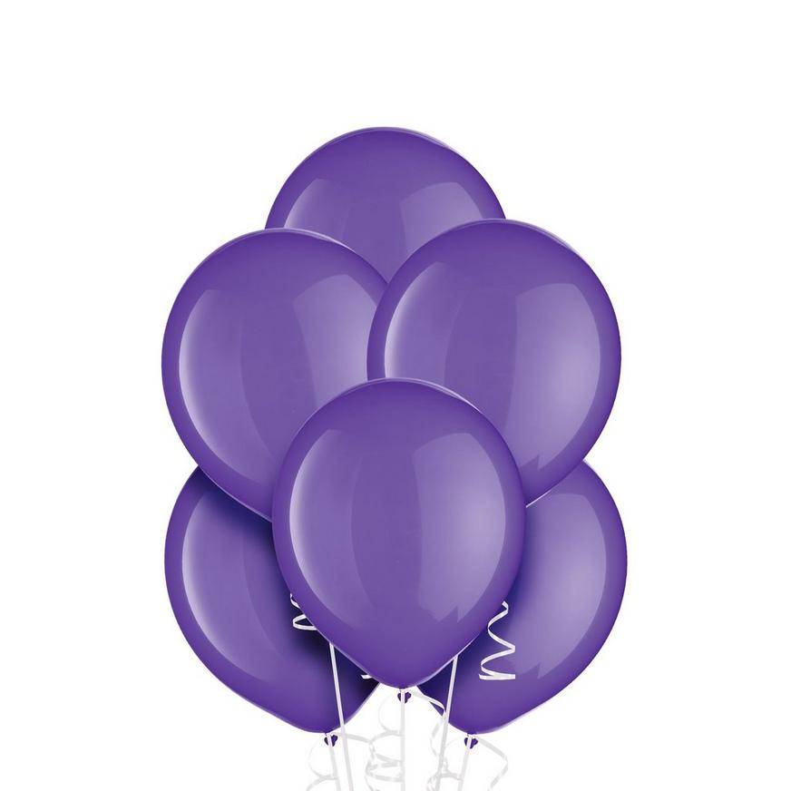 Party City Uninflated Balloons (purple)