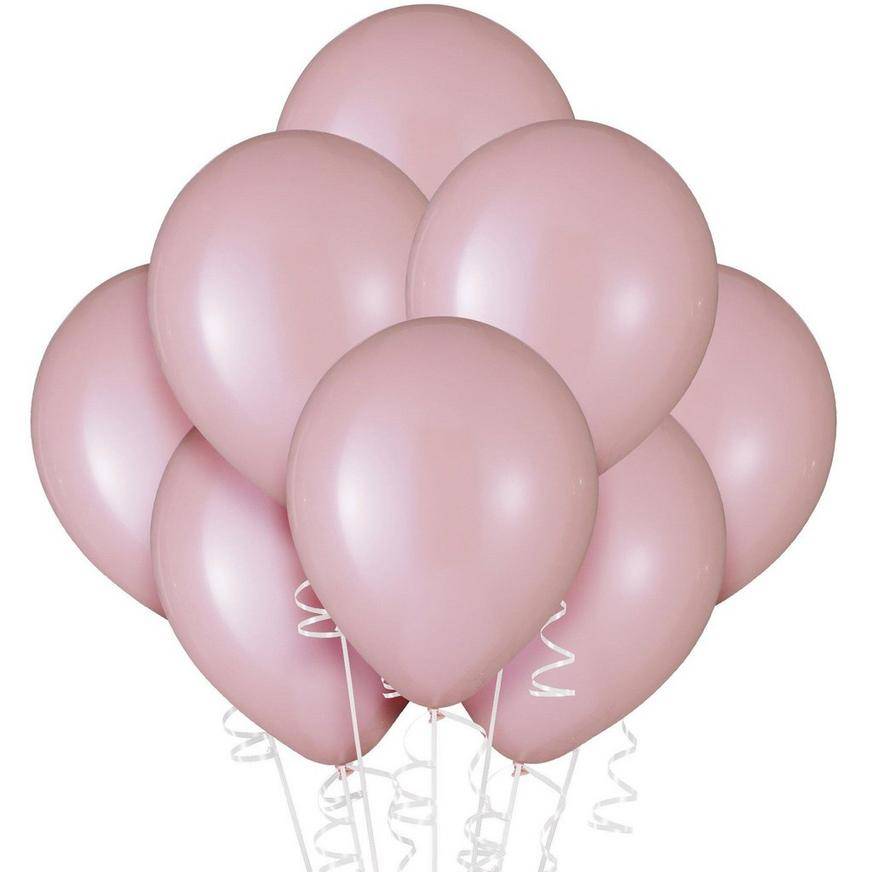 Uninflated 25ct, 12in, Dusty Pink Premium Latex Balloons - Luxaireae