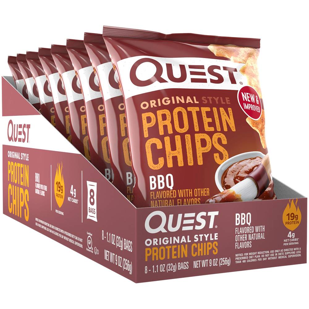 Quest Protein Chips (8 ct) (bbq)