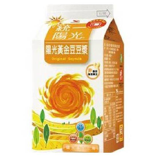 統一陽光黃金豆豆漿400ml