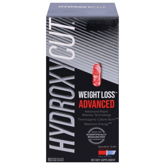 Hydroxycut Advanced Weight Loss Liquid Capsules (60 ct)