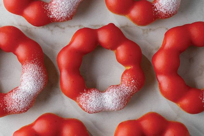 Strawberry Mochi Donut