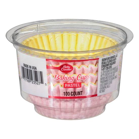 Betty Crocker Pastel Baking Cups (100 ct)