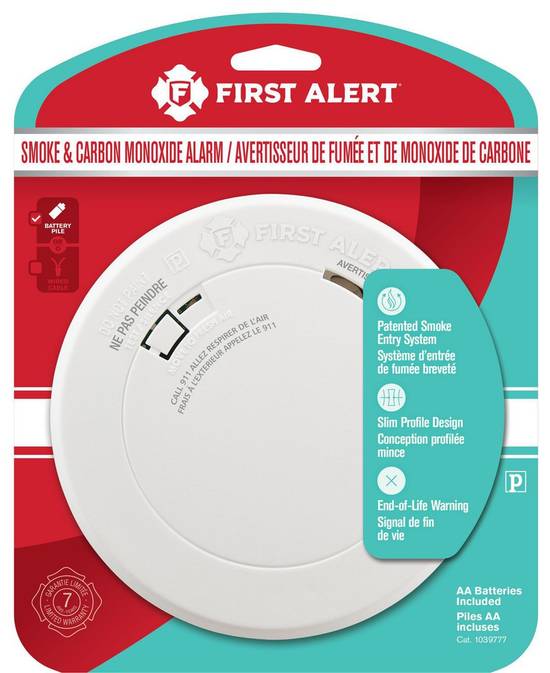 First Alert Smoke & Carbon Monoxide Alarm (1 unit)