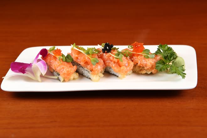 Spicy Salmon Tartar (Not Gluten Free)