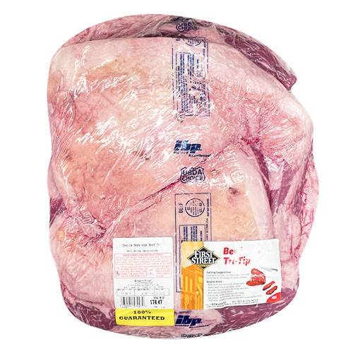 First Street · USDA Choice Boneless Beef Tri Tip (approx 16 lbs)