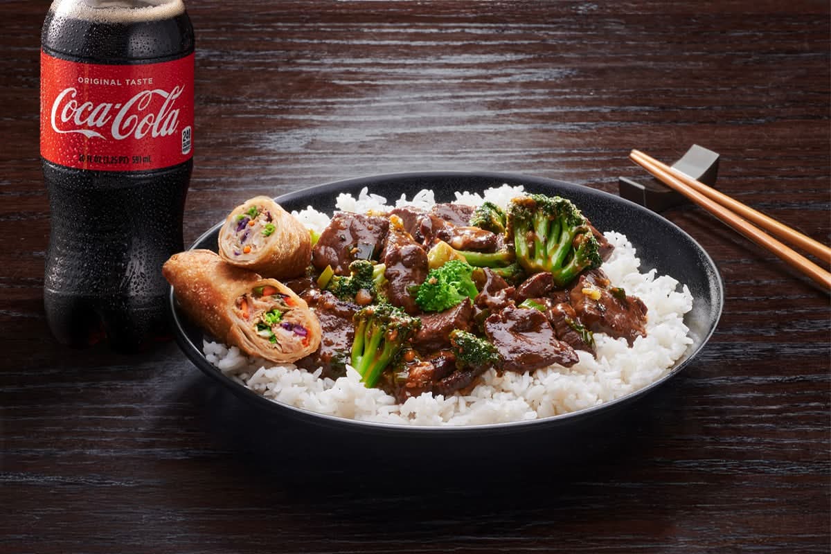 Beef with Broccoli Lunch Combo