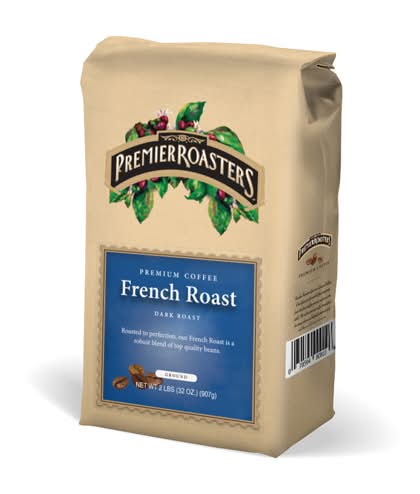 Premier Roasters Whole Bean Coffee French Dark Roast (32 oz)