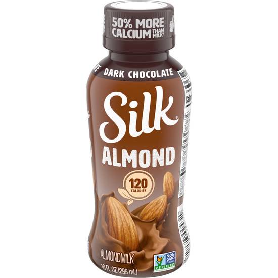 Silk Shelf Stable Dairy Free Almond Milk Dark Chocolate (10 oz)