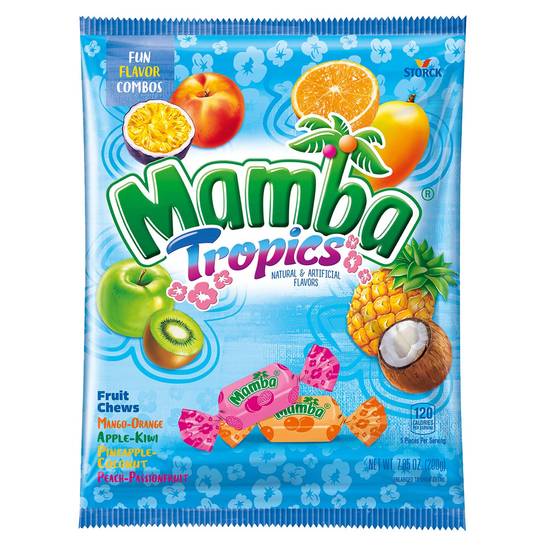 Mamba Tropics Fruit Chews 7.05oz