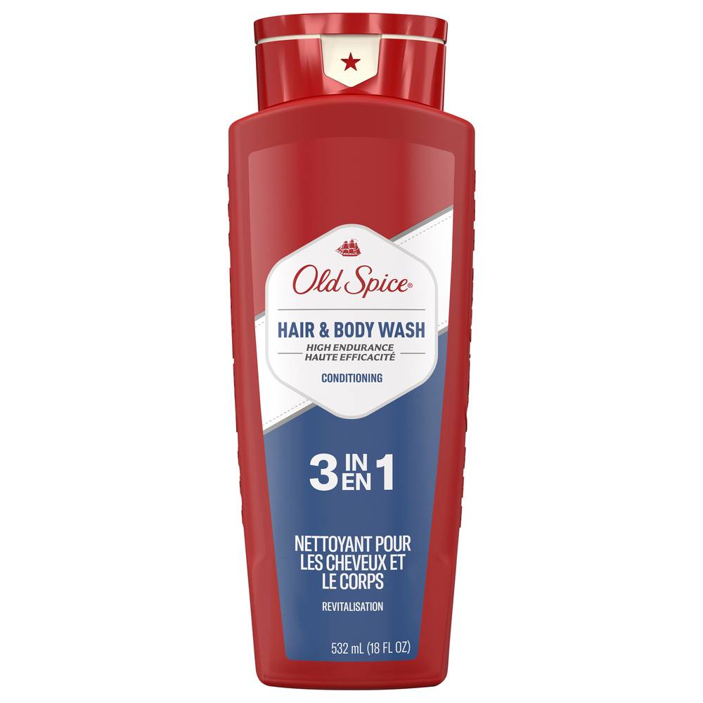 Old Spice High Endurance Hair and Body Wash Conditioner