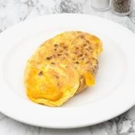 Chorizo and Cheddar Omelette