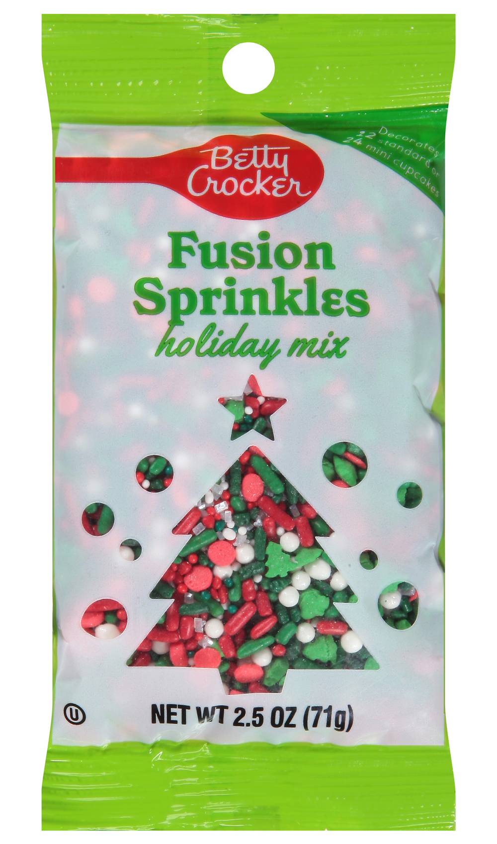Betty Crocker Fusion Sprinkles Holiday Mix (2.5 oz)
