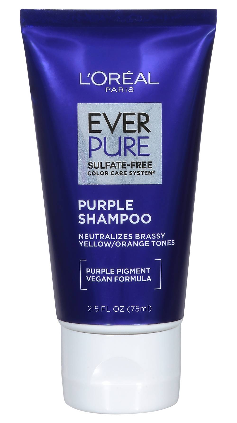 L'Oréal Ever Pure Sulfate Free Shampoo, Purple Pigment (2.5 fl oz)