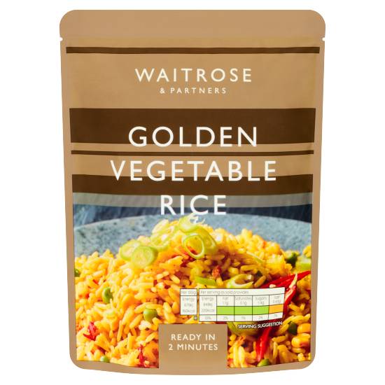 Waitrose Golden Vegetable Rice