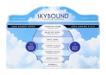 Skybound™ Incense Variety Pack 70-Pack
