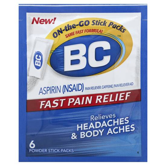 Bc Aspirin Fast Pain Relief