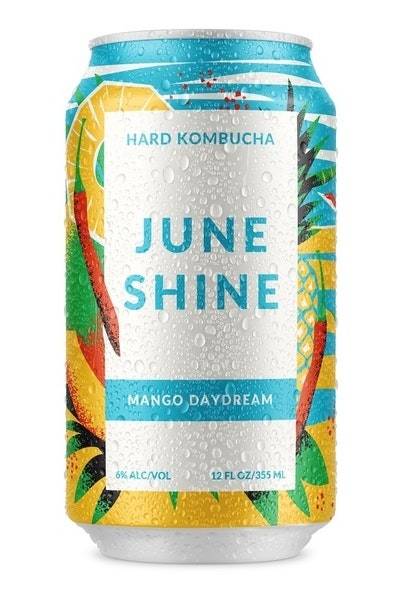 June Shine Mango Daydream Hard Kombucha (6 pack, 12 fl oz)