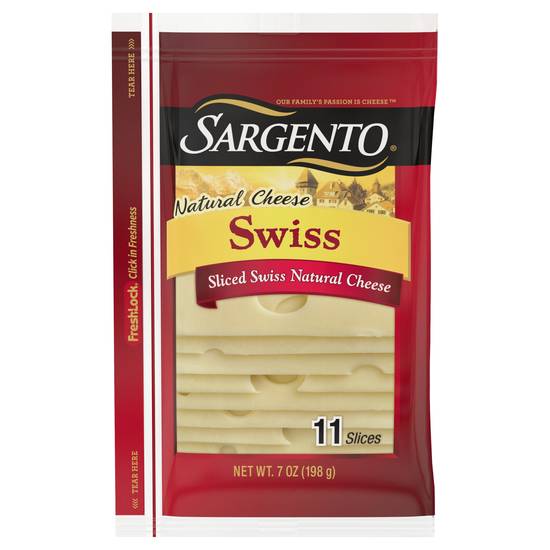 Sargento Swiss Cheese Slices